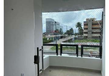 Apartamento semimobiliado para locação - 77m²   no bessa, joão pessoa/pb