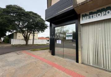 Sala comercial para locação em maringá, zona 05, 1 banheiro