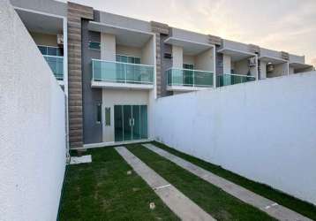 Casa com 3 quartos à venda na rua elsa paranhos, 123, ipitanga, lauro de freitas, 125 m2 por r$ 460.000