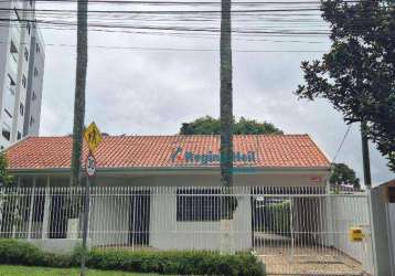 Casa com 3 dormitórios para alugar, 140 m² por r$ 5.030,00/mês - portão - curitiba/pr