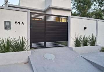 Casa em condomínio fechado com 2 quartos à venda na estrada dos bandeirantes, 27300, vargem grande, rio de janeiro, 56 m2 por r$ 290.000