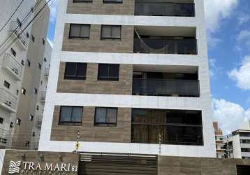 Apartamento com 2 quartos para alugar na rua virgínia maria nogueira gadelha pimentel, 63, intermares, cabedelo, 62 m2 por r$ 2.800