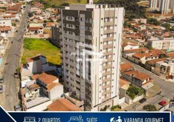 Apartamento com 2 quartos à venda na endereço não informado, 271, jardim country club, poços de caldas, 62 m2 por r$ 380.000