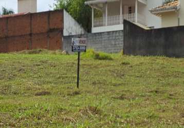 Terreno à venda na rua do leme, loteamento caminhos de san conrado (sousas), campinas por r$ 670.000