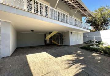 Casa comercial para aluguel na nova campinas, com 4 dormitórios (1 suíte) e 4 garagens, com possibilidade de ampliação..