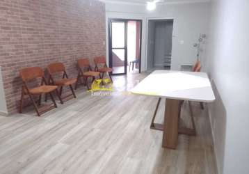 Apartamento com 1 dorm, guilhermina, praia grande, cod: 4846