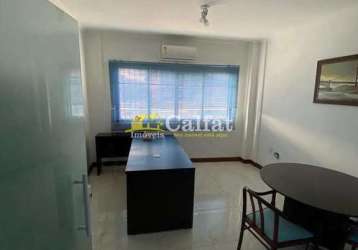 Sala comercial com 1 sala para alugar na tupi, praia grande , 30 m2 por r$ 1.800