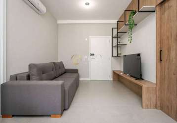 Apartamento com 01 suíte mobiliado, 53,17m², à venda em cachoeira do bom jesus, florianópolis