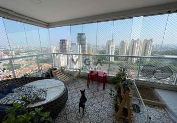 Apartamento para venda em são paulo, tatuapé, 3 dormitórios, 2 suítes, 3 banheiros, 2 vagas