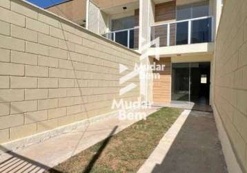 Casa com 2 dormitórios à venda, por r$ 345.000 - chácara - betim/mg