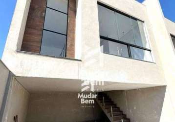 Casa com 3 dormitórios à venda,  por r$ 550.000 - duque de caxias - betim/mg