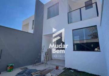 Casa com 3 dormitórios à venda, por r$ 520.000 - ponte alta - betim/mg