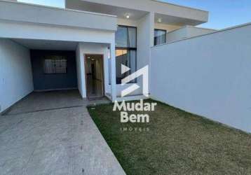 Casa com 3 dormitórios à venda, por r$ 599.000 - betim industrial - betim/mg