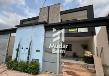 Casa com 3 dormitórios à venda,  por r$ 520.000 - monte verde - betim/mg