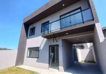 Sobrado com 3 dormitórios à venda, 92 m² por r$ 450.000,00 - capela velha - araucária/pr