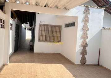 Casa 2 dormitórios, com 1 suíte, bairro maracanã r$ 350mil / praia grande