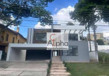 Sobrado com 4 dormitórios à venda, 354 m² por r$ 3.200.000,00 - alphaville residencial 12 - santana de parnaíba/sp