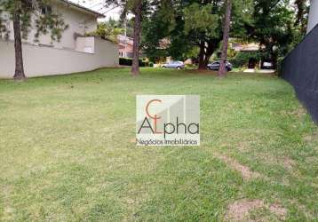 Terreno à venda, 480 m² por r$ 1.200.000,00 - alphaville residencial 12 - santana de parnaíba/sp