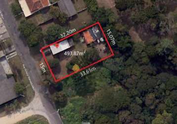 Terreno à venda, 493 m² por r$ 900.000,00 - xaxim - curitiba/pr