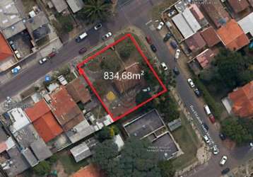 Terreno à venda, 834 m² por r$ 860.000,00 - santa cândida - curitiba/pr