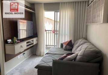 Apartamento com 2 dormitórios à venda, 42 m² por r$ 340.000,00 - jardim adriana - guarulhos/sp