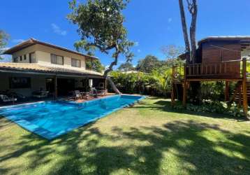 Casa maravilhosa  à venda, 370 m² por r$ 2.700.000 - praia do forte - mata de são joão/ba