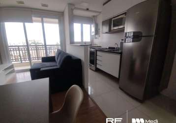 Apartamento studio mobiliado 40m2  1 dorm com vaga anália franco