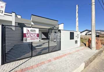 Casa com 3 dormitórios à venda, 108 m² no bairro benedito - indaial/sc