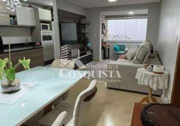 Apartamento com 2 quartos à venda na rua pedro perondi, 734, ana rech, caxias do sul por r$ 395.000