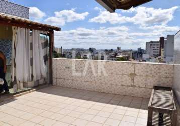 Cobertura à venda, 3 quartos, 1 suíte, 2 vagas, sagrada família - belo horizonte/mg