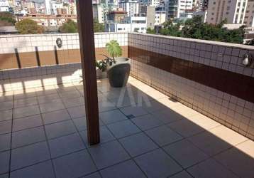 Cobertura à venda, 4 quartos, 1 suíte, 3 vagas, união - belo horizonte/mg