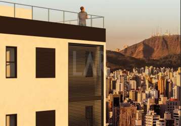 Apartamento à venda, 2 quartos, 1 suíte, 210 vagas, sion - belo horizonte/mg