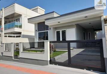 Casa alto padrão para venda em palhoça, madri, 3 dormitórios, 1 suíte, 2 banheiros, 1 vaga