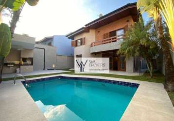 Casa com 4 dormitórios à venda, 380 m² por r$ 2.495.000,00 - morada dos pinheiros (aldeia da serra) - santana de parnaíba/sp