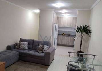 Apartamento com 2 dormitórios à venda, 64 m² por r$ 250.000,00 - outeiro de passárgada - cotia/sp