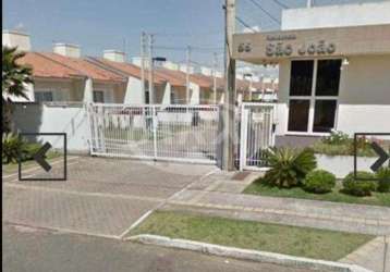 Casa em condomínio fechado com 2 quartos à venda na rua santa júlia, 55, olaria, canoas por r$ 389.000