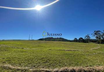 Terreno plano com vista à venda em condomínio fechado - rancho queimado/sc