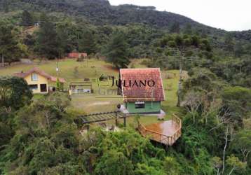 Sítio com linda vista em rancho queimado