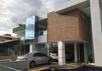 Casa com 5 dormitórios à venda, 400 m² por r$ 2.000.000,00 - zona de expansão (aruana) - aracaju/se