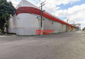 Galpão industrial , 9949 m² - venda por r$ 32.000.000 ou aluguel por r$ 164.548/mês - itapegica - guarulhos/sp