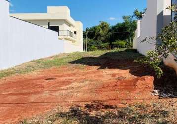 Terreno á venda com 277,5m², no condomínio portal ville jardim europa - boituva/sp