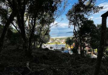 Terreno em condomínio fechado à venda na rua morro da gamboa, siriú, garopaba por r$ 3.185.000