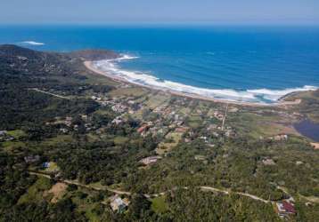 Terreno em condomínio fechado à venda na augusto germano wilke, 4, praia da silveira, garopaba por r$ 7.000.000