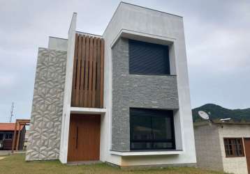 Casa em condomínio fechado com 3 quartos à venda na geral da praia do siriú, 99, siriú, garopaba por r$ 1.650.000