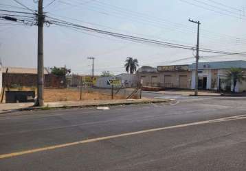 Terreno de esquina a venda bairro tibery