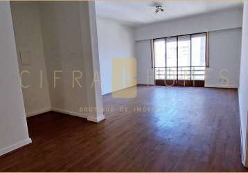 Apartamento para locação, 165 m², 3 quartos, varanda, no melhor da bela vista