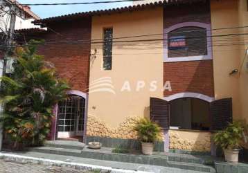 Casa em condomínio fechado com 3 quartos à venda na rua engenheiro gama lobo, vila isabel, rio de janeiro, 149 m2 por r$ 600.000