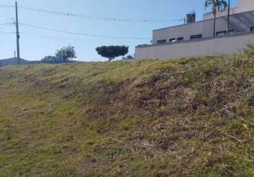 Terreno de esquina a venda no condomínio campo de toscana em vinhedo/sp.