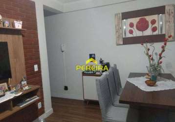 Apartamento com 2 dormitórios à venda, 52 m² por r$ 185.000,00 - parque residencial vila união - campinas/sp