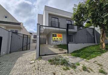 Sobrado com 3 dormitórios à venda, 105 m² por r$ 600.000 - uberaba - curitiba/pr